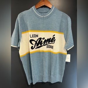 New Aime Leon Dore SS23 cycling knit jersey Large